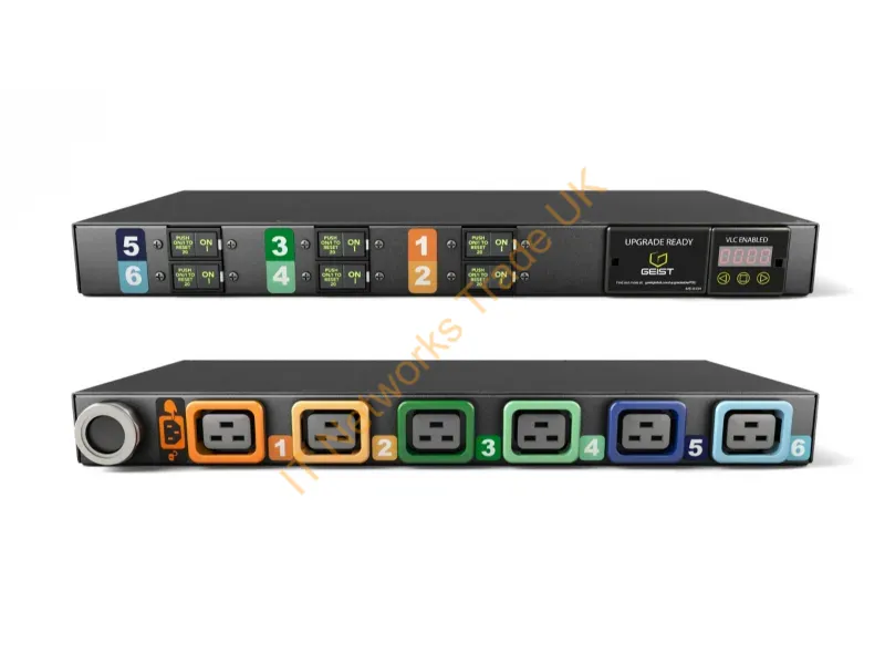 I10119L - Vertiv I10119L Power Distribution Unit (Pdu) 6 Ac Outlet(S) 1U Black