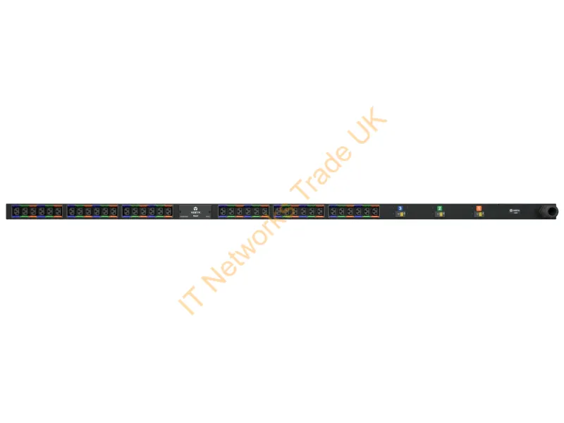 I10487 - Vertiv Geist Mn01X4W1-36Cf18-3Tl21A0A10-S-A Power Distribution Unit (Pdu) 36 Ac Outlet(S) 0U Black