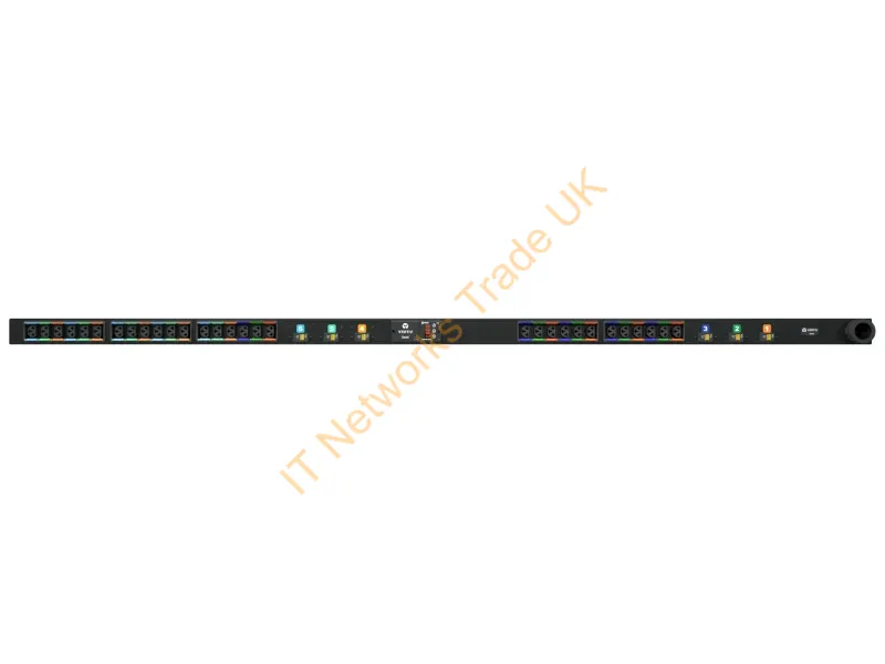 I10491 - Vertiv Geist Mn01Dgw1-30Cf18-5Cs15A0A10-S-A Power Distribution Unit (Pdu) 30 Ac Outlet(S) 0U Black