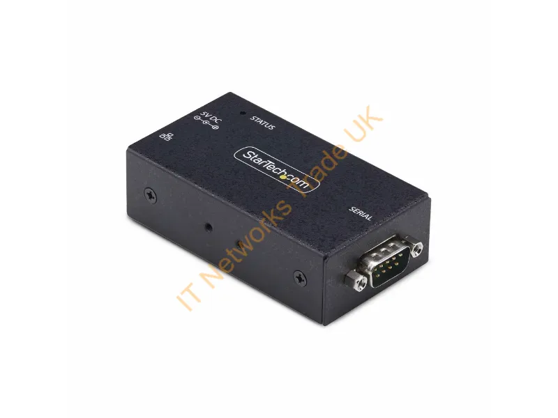 I13-SERIAL-ETHERNET - Startech.Com I13-Serial-Ethernet Serial Converter/Repeater/Isolator Rs-232 Rj-45 Black
