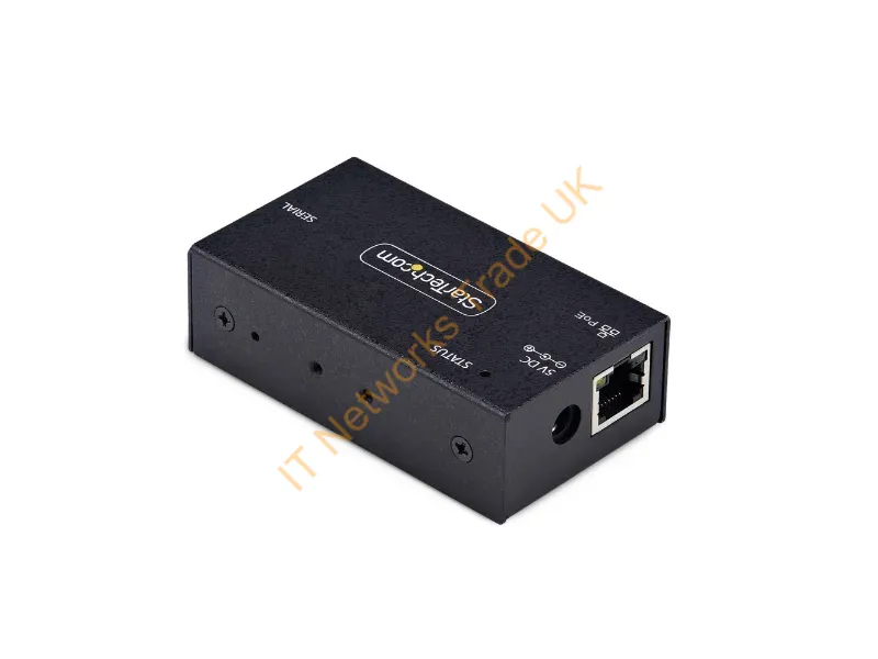 I13P-SERIAL-ETHERNET - Startech.Com I13P-Serial-Ethernet Serial Converter/Repeater/Isolator Rs-232 Rj-45 Black