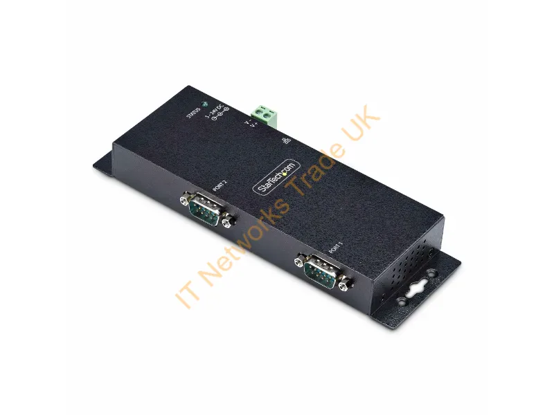 I23-SERIAL-ETHERNET - Startech.Com I23-Serial-Ethernet Serial Converter/Repeater/Isolator Rs-232 Rj-45 Black