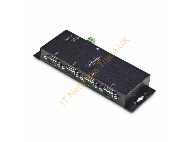 I43-SERIAL-ETHERNET - Startech.Com I43-Serial-Ethernet Serial Converter/Repeater/Isolator Rs-232 Rj-45 Black