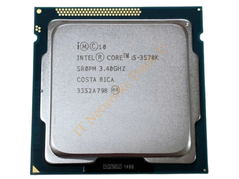 i5-3570K Intel Core i5-3570K 4-Core 3.40GHz 5GT/s DMI 6MB L3 Cache Socket FCLGA1155 Retail Processor