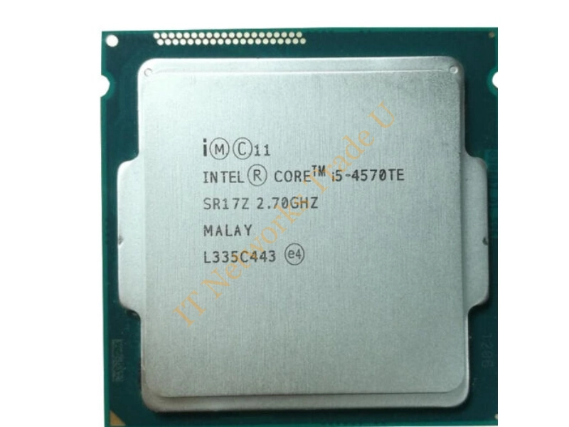 i5-4570TE Intel Core i5-4570TE 2-Core 2.70GHz 5GT/s DMI 4MB L3 Cache Socket FCLGA1150 Retail Processor