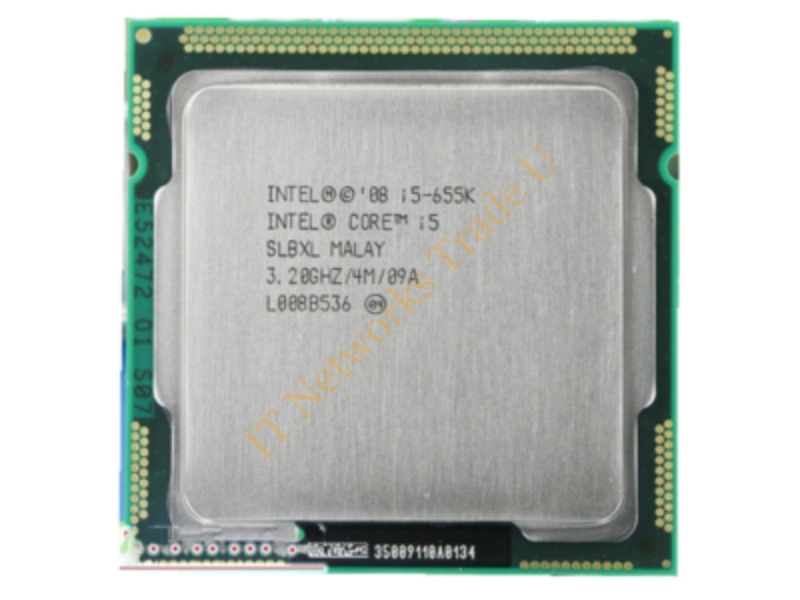 i5-655K Intel Core i5-655K 2-Core 3.20GHz 2.5GT/s DMI 4MB SmartCache Socket FCLGA1156 Retail Processor