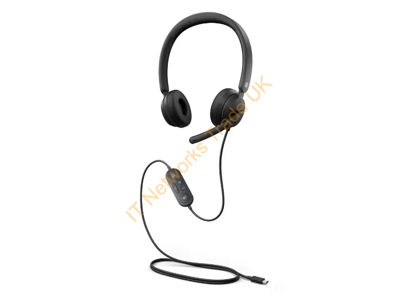 I6S-00010 - Microsoft Modern USB-C Headset Wired Head-band Office/Call center USB Type-C Black