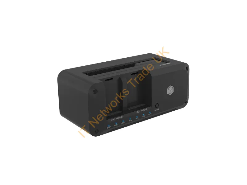 IB-2924MSCL-C31 - Strategic Sourcing Icy Box M.2 Nvme & Sata Ssd/Hdd Hard Drive Docking Station, Usb-C 10Gbps Nvme Cloner&Reader, Triplebay, 2.5 /3.5 Ssd&Hdd Hard Drives