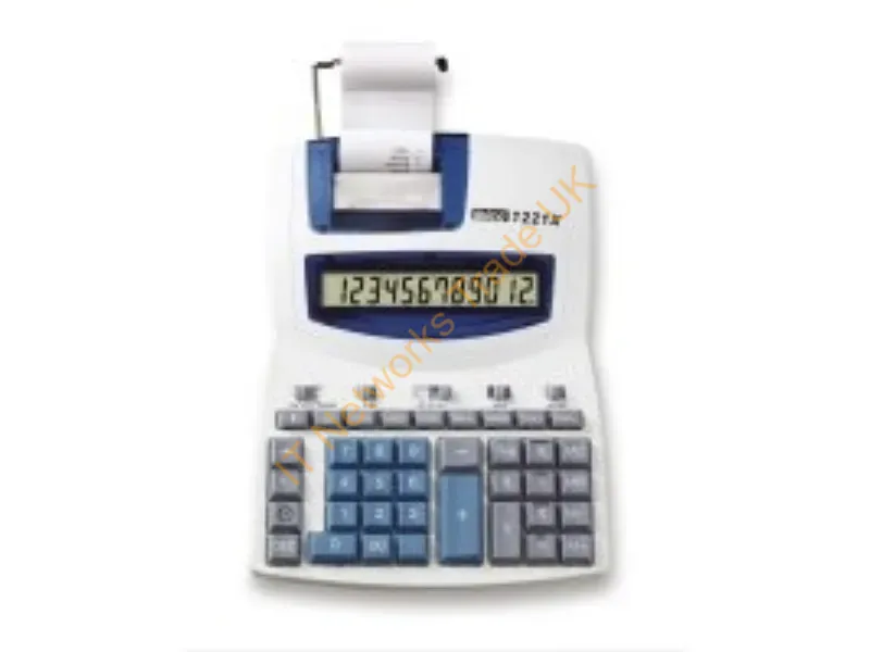 IB410055 - Ibico 1221X calculator Desktop Printing