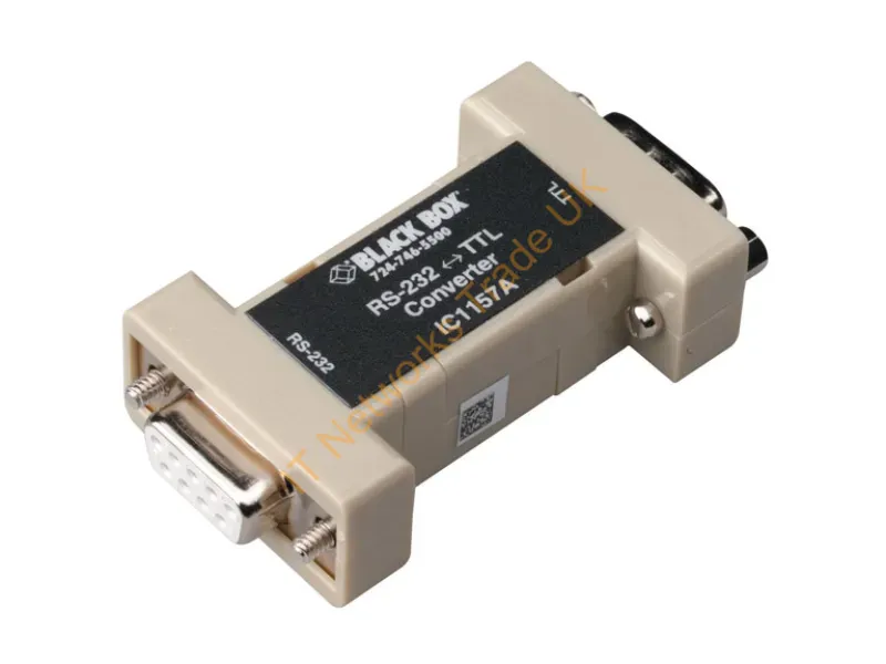IC1157A - Black Box Ic1157A Serial Converter/Repeater/Isolator Rs-232 Beige, Black