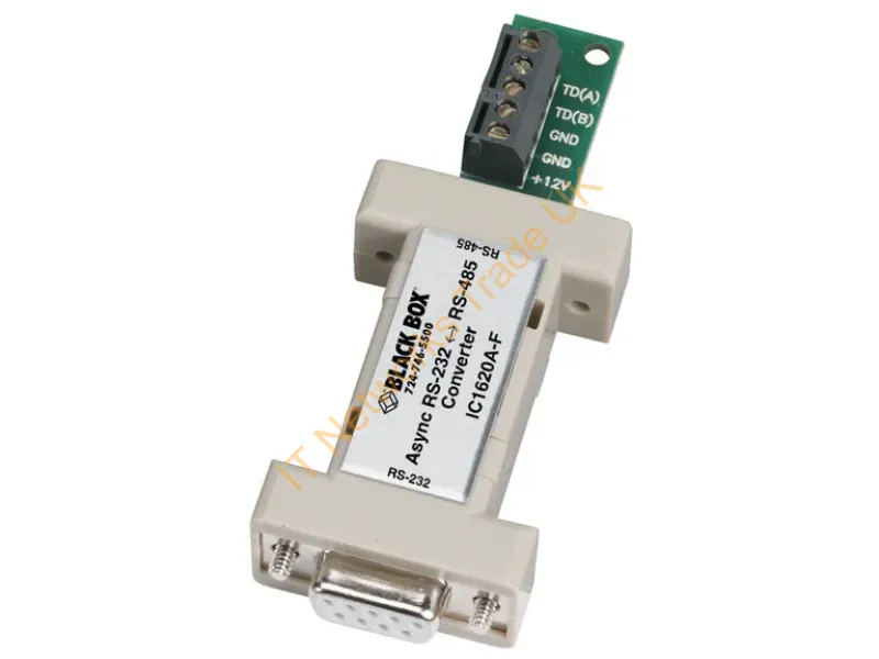 IC1620A-F - Black Box Ic1620A-F Serial Converter/Repeater/Isolator Rs-232 Rs-485 White