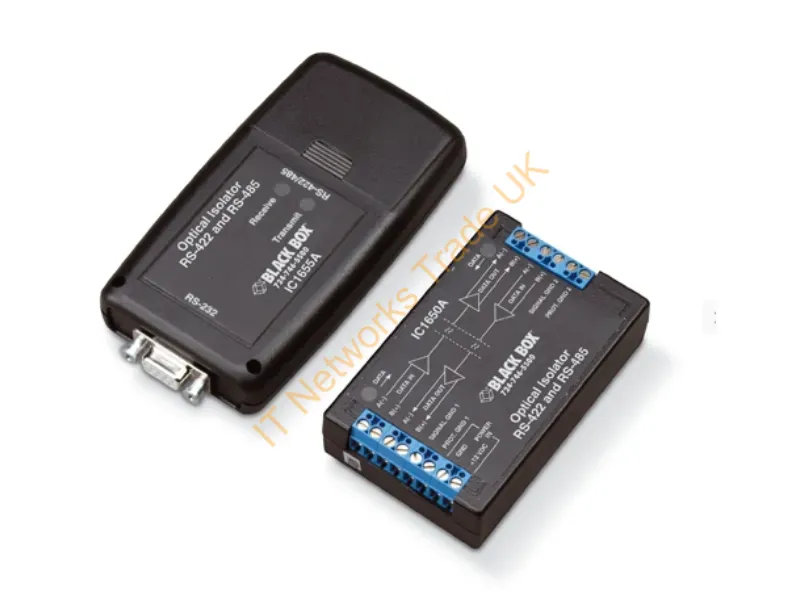 IC1650A - Black Box Ic1650A-Eu Serial Converter/Repeater/Isolator Rs-422/485 Rs-485