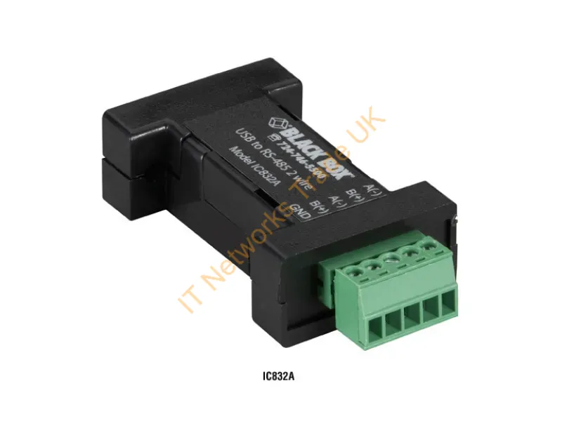 IC832A - Black Box Ic832A Serial Converter/Repeater/Isolator Usb 2.0 Rs-485