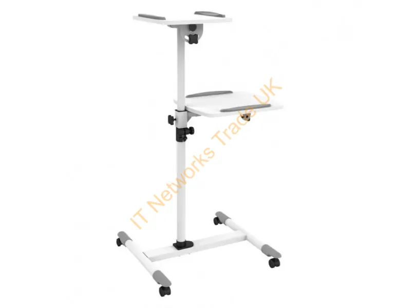 ICA-TB-TPM-6 - Techly ICA-TB-TPM-6 multimedia cart/stand White Multimedia trolley