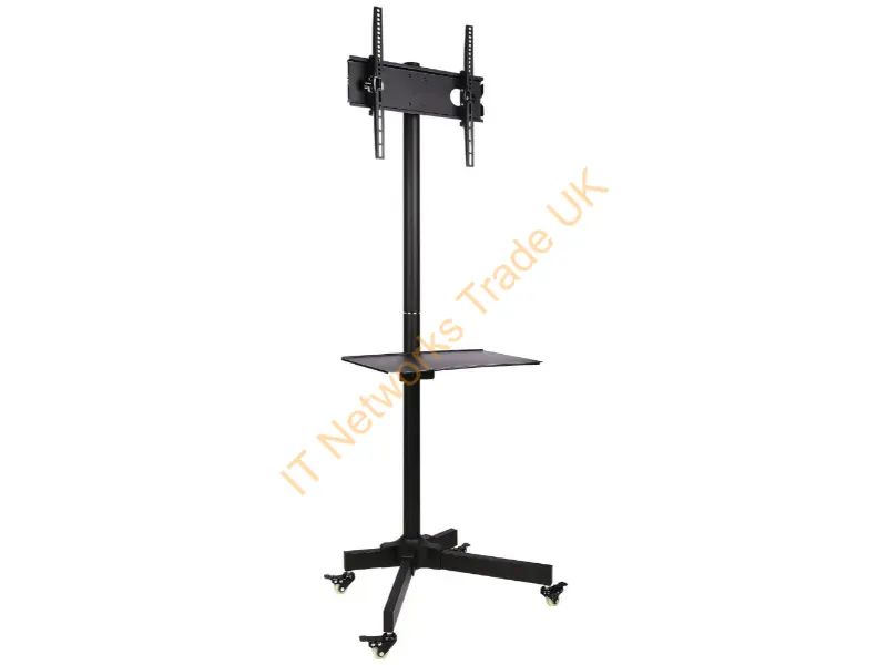 ICA-TR21 - Techly Trolley Floor Stand LCD/LED/Plasma 23"-55"