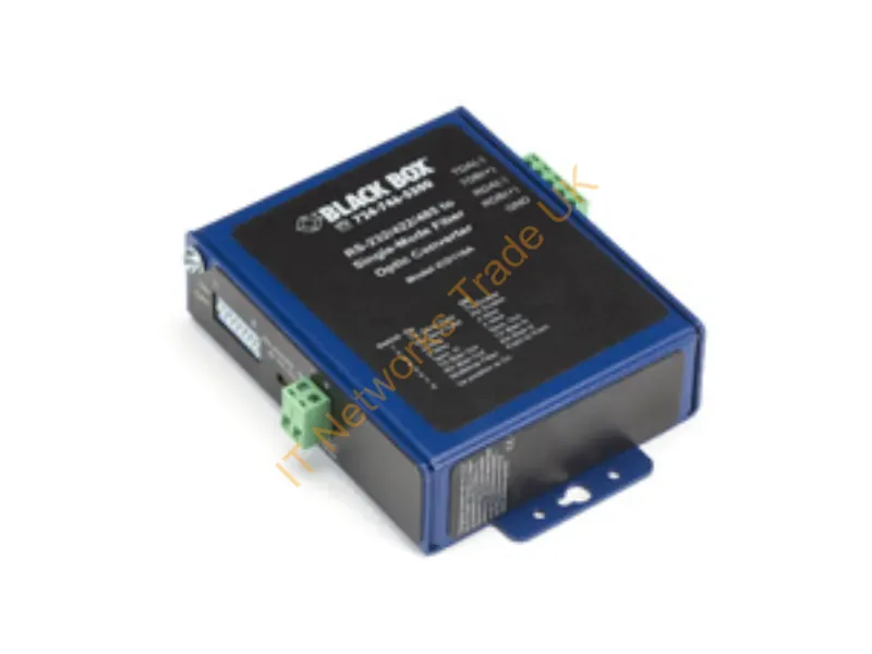 ICD116A - Black Box Icd116A Serial Converter/Repeater/Isolator Rs-232/422/485 Fiber (Sc) Black, Blue