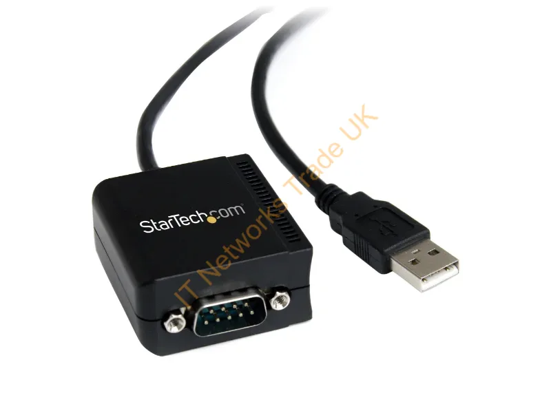 ICUSB2321FIS - Startech.Com Icusb2321Fis Cable Gender Changer Db-9 Usb A Black