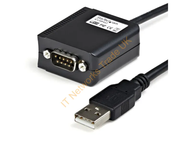 ICUSB422 - Startech.Com Icusb422 Cable Gender Changer Db9 M Usb-A Fm Black