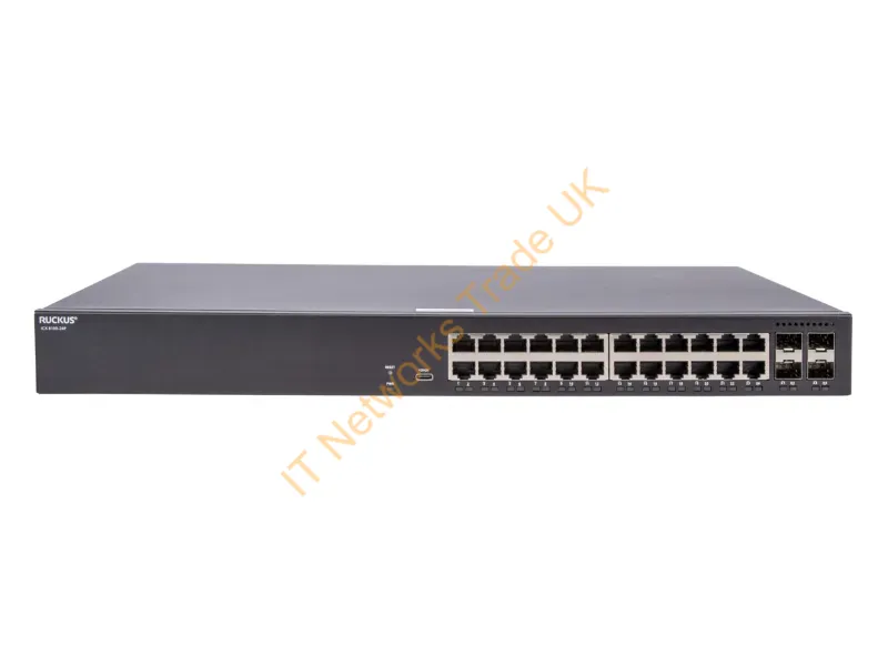 ICX8100-24P-X - Ruckus Networks Icx8100-24P-X Network Switch Managed Gigabit Ethernet (10/100/1000) Power Over Ethernet (Poe) 1U Black