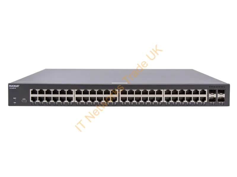 ICX8100-48-X - Ruckus Networks Icx8100-48-X Network Switch Managed Gigabit Ethernet (10/100/1000) 1U Black