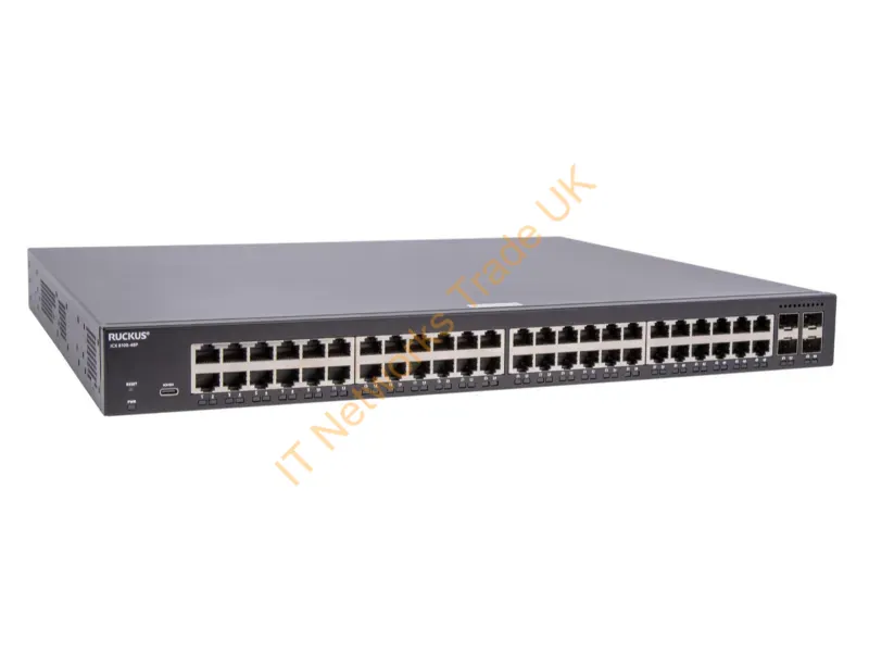 ICX8100-48P - Ruckus Networks Icx8100-48P Network Switch Managed Gigabit Ethernet (10/100/1000) Power Over Ethernet (Poe) 1U Black