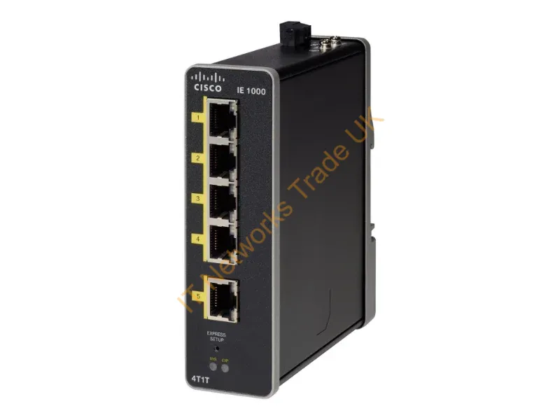 IE-1000-4T1T-LM Cisco Industrial Ethernet 1000 Network Switch