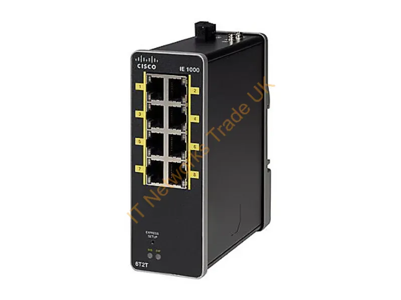 IE-1000-6T2T-LM Cisco Industrial Ethernet 1000 Network Switch