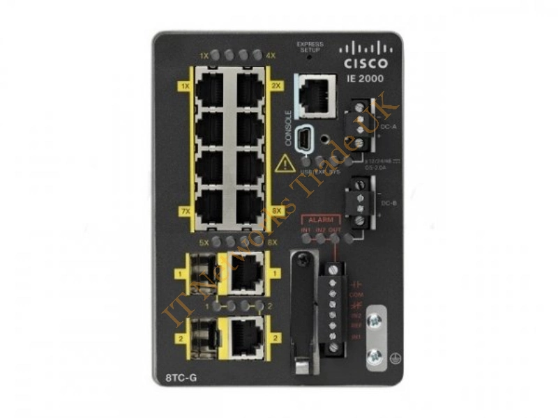 IE-2000-8TC-B Cisco Industrial Ethernet 2000 Network Switch