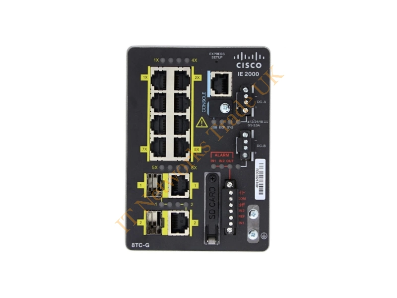 IE-2000-8TC-G-N - Cisco Ie-2000-8Tc-G-N, Managed L2 Fast Ethernet (10/100) Black