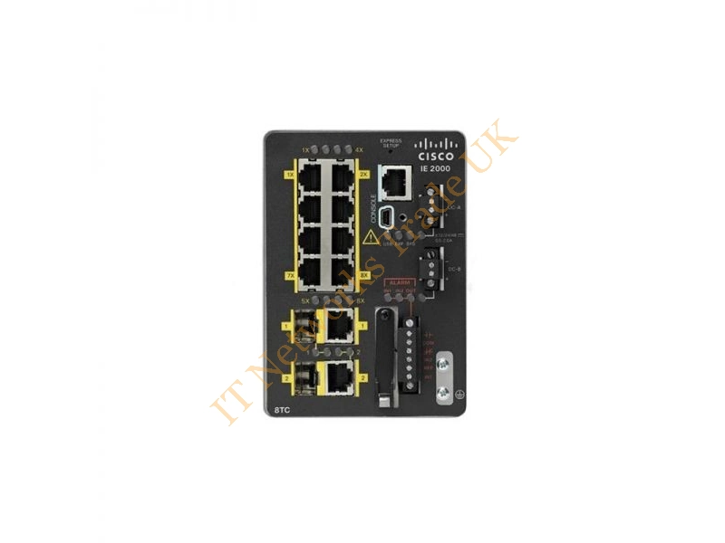 IE-2000-8TC-L Cisco Industrial Ethernet 2000 Network Switch