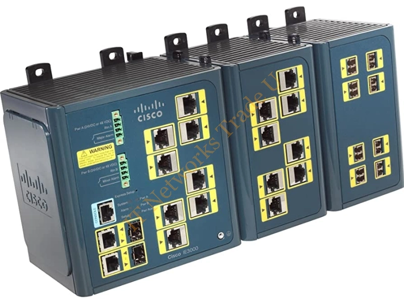 IE-3000-8TC-E Cisco Industrial 8-Port 10/100Base-TX Layer-2 Managed Fast Ethernet Network Switch