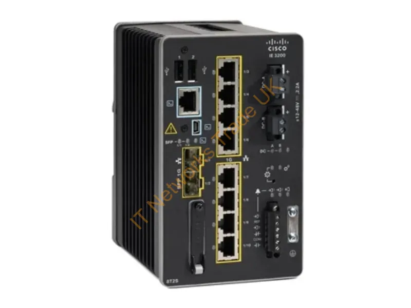 IE-3200-8T2S-E Cisco Catalyst IE3200 8-Port Gigabit Ethernet Rugged Network Switch