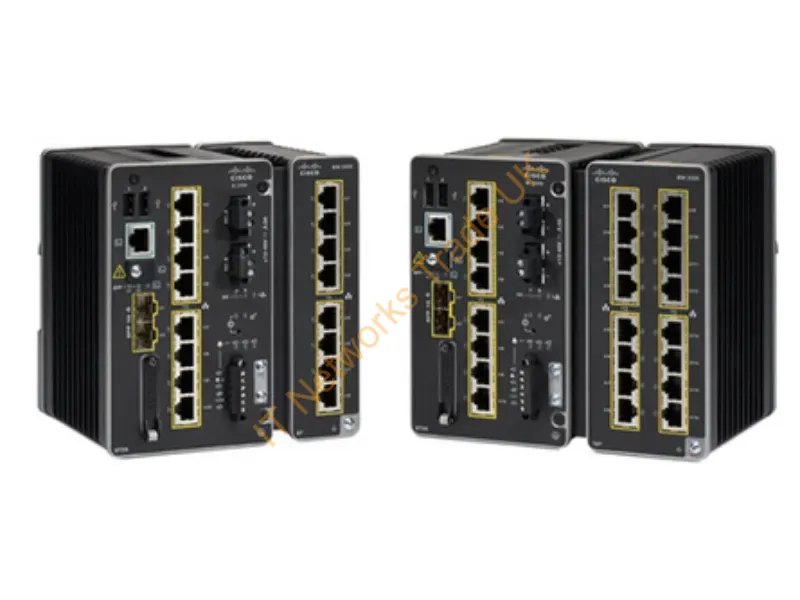 IE-3300-8P2S-E Cisco 8-Ports PoE+ 10Gb/s Ethernet Network Essentials Modular Base System Switch for Catalyst IE 3300 Rugged Series Network Switch