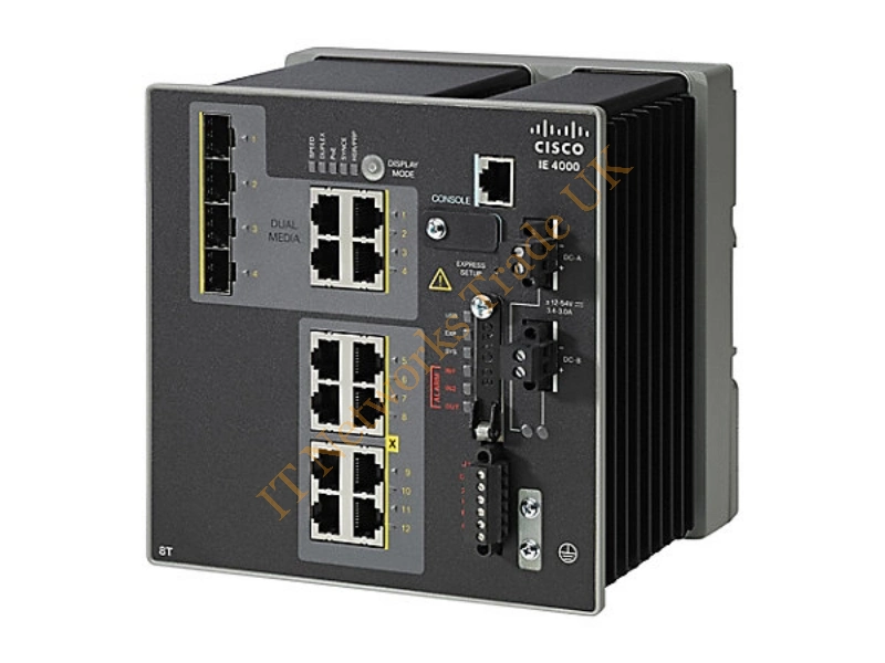 IE-4000-8T4G-E Cisco Industrial Ethernet 4000 Network Switch