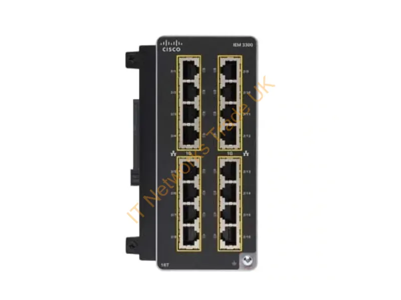 IEM-3300-16T= - Cisco Catalyst Ie3300 Managed L2 Gigabit Ethernet (10/100/1000) Black