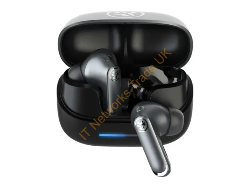 IEUEBEPPODSRBLK124 - JLab Epic Pods ANC Headphones Wireless In-ear Calls/Music USB Type-C Bluetooth Black