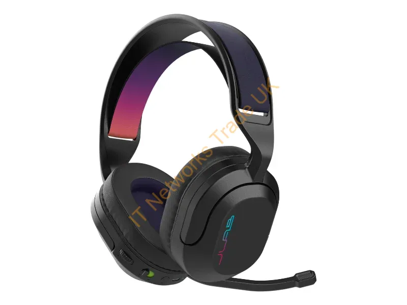 IEUGHBNHTFALLRBLK4 - JLab Nightfall Headset Wireless Head-band Gaming USB Type-C Bluetooth Black