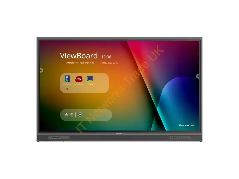 IFP6552-1C - Viewsonic Ifp6552-1C Interactive Whiteboard 64.5" 3840 X 2160 Pixels Touchscreen Black