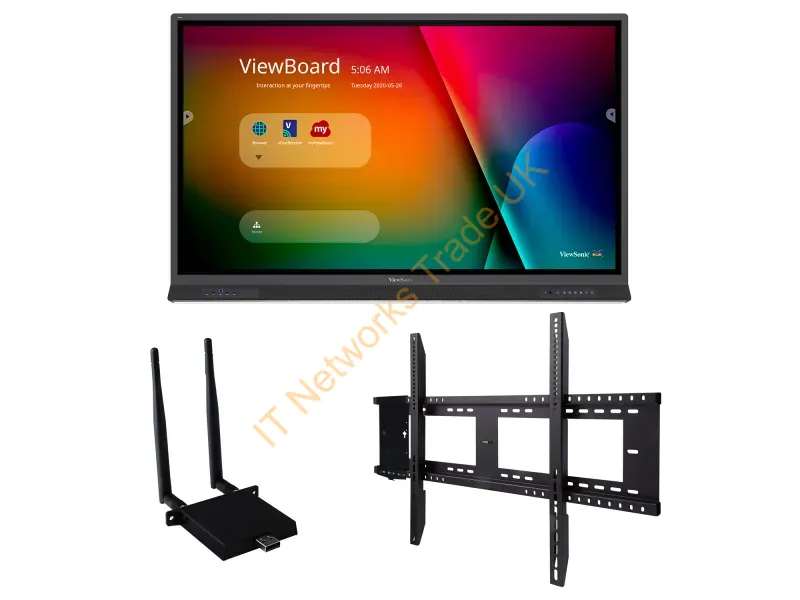 IFP6552-E1 - Viewsonic Ifp6552-E1 Interactive Whiteboard 65" 3840 X 2160 Pixels Touchscreen Black
