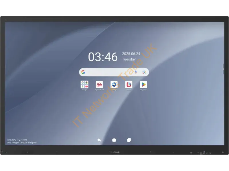 IFP6563-1C - Viewsonic IFP6563-1C interactive whiteboard 165.1 cm (65") 3840 x 2160 pixels Touchscreen Black