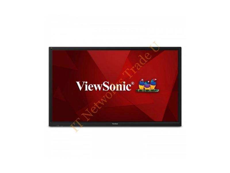IFP7500 - Viewsonic IFP7500 Digital signage flat panel 75" LED 4K Ultra HD Black signage display LED TV