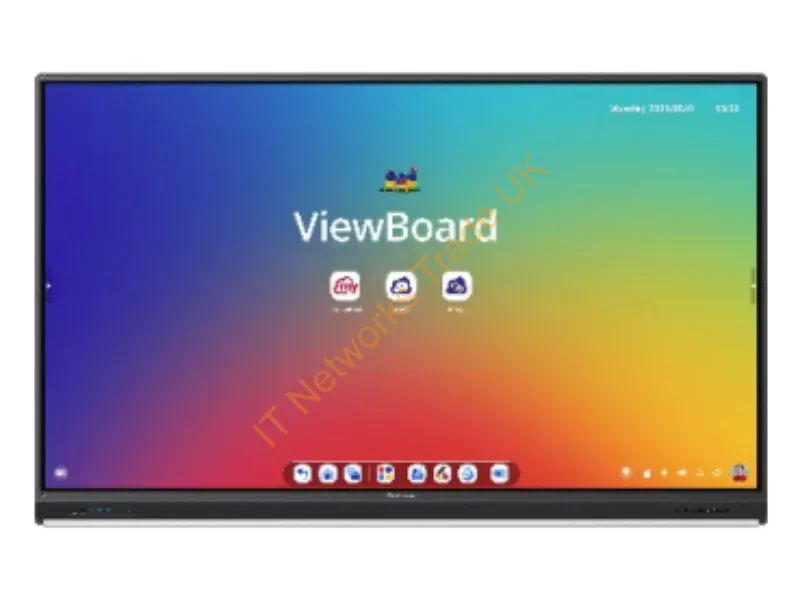 IFP7553 - Viewsonic IFP7553 interactive whiteboard 189.2 cm (74.5") 3840 x 2160 pixels Touchscreen Black