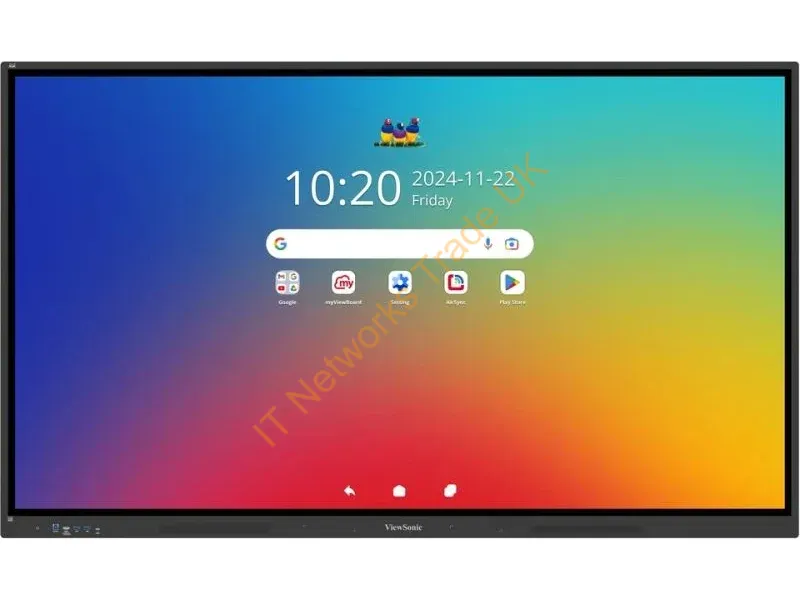 IFP8634 - Viewsonic IFP8634 interactive whiteboard 2.18 m (86") 3840 x 2160 pixels Touchscreen Black