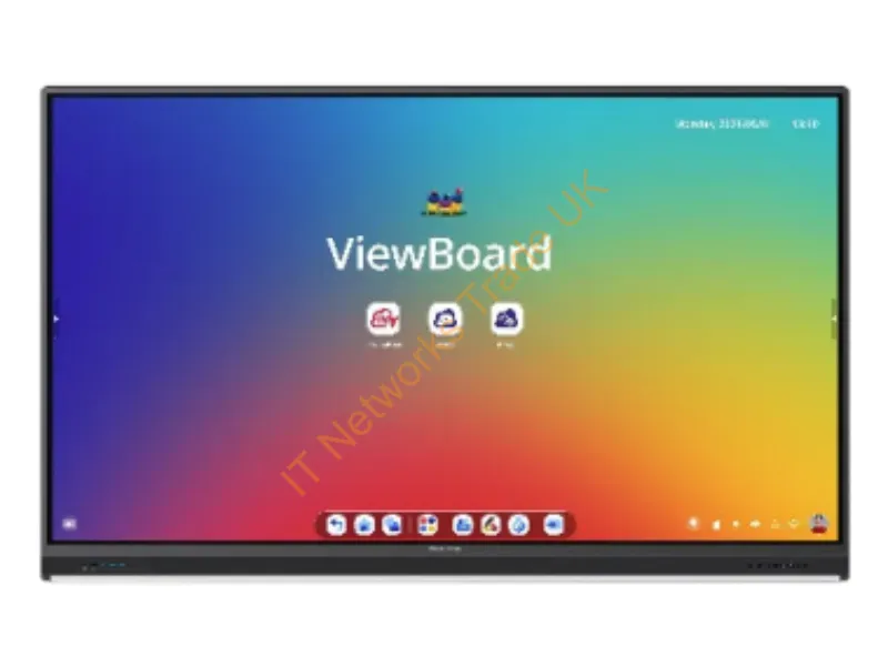 IFP8653 - Viewsonic IFP8653 interactive whiteboard 2.17 m (85.5") 3840 x 2160 pixels Touchscreen Black