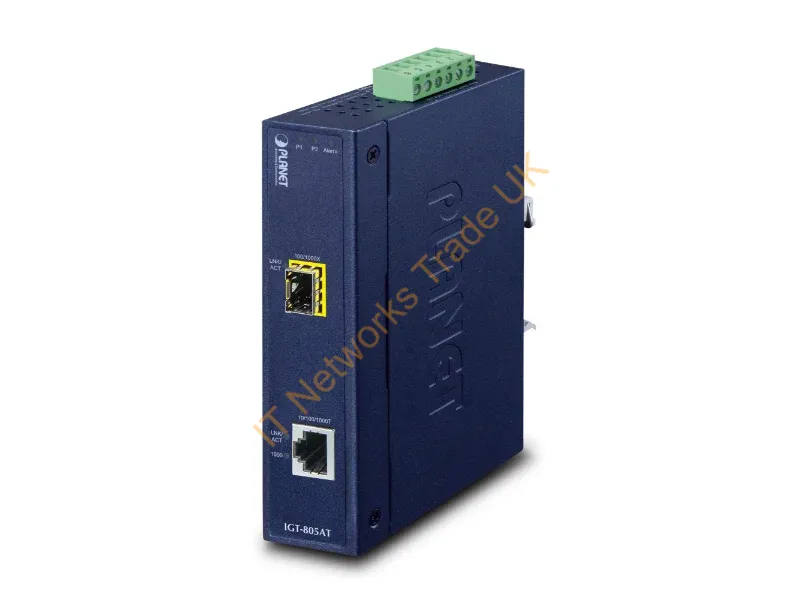 IGT-805AT - Planet IGT-805AT 1000Mbit/s Black network media converter Networking