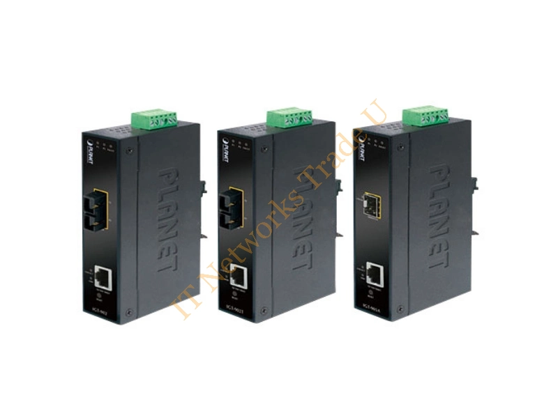 IGT-905A - Planet IGT-905A 2000Mbit/s Multi-mode,Single-mode Black network media converter Networking