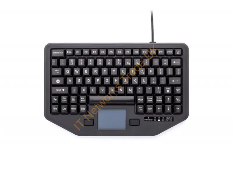 IK-88-TP-USB - Ikey Ik-88-Tp-Usb Keyboard Qwerty English Black