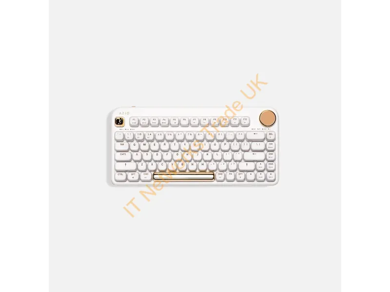 IK103-US - Azio Ik103-Us Keyboard Universal Usb + Bluetooth Qwerty English White
