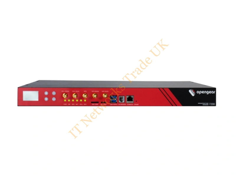 IM7248-2-DAC-LMV-US Opengear IM7200 48x RS-232 RJ-45 2x 10/100/1000 SFP Rack-Mount Console Server Networking Accessory