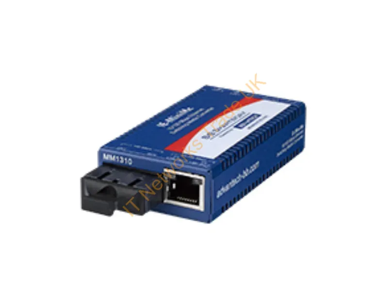 IMC-350I-M8-A - Advantech Imc-350I-M8-A Network Media Converter 100 Mbit/S 850 Nm Multi-Mode Blue